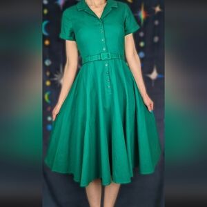Caterina Swing Dress Collectif X Modcloth UK14 US10